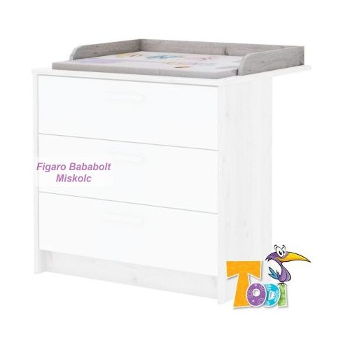 Bee – pelenkázó toldalék 3 fiókos komódhoz