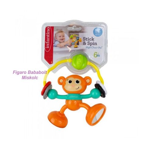 Infantino Stick & Spin tapadókorongos készségfejlesztő játék