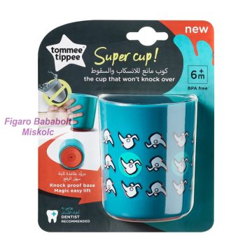   Tommee Tippee felboríthatatlan itatópohár 6hó+ 190ml "türkiz"